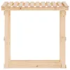 vidaXL Étagère à bois de cheminée 108x64,5x109 cm Pin Voir les images du produit 5