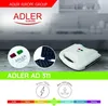 A marketing image for an Adler AD 311 waffle maker, showing the product and its features. Anteprima dell’immagine prodotto