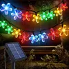 2x Solar Lichterkette bunt, LED Solarlichter im Blumenform, Produktbild-Vorschau 4