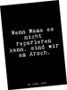 Mr. & Mrs. Panda Grußkarte Wenn Mama es nicht... - Schwarz Produktbild-Vorschau 1