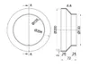Riduzione per tubi Plastivent Red 413 NW 200-150 mm Anteprima dell’immagine prodotto 2