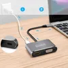Adapter - 4-in-1 USB-C Hub - HDMI 4K - VGA Full HD - USB Produktbild-Vorschau 3