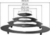 Ø36cm Uchag 2mm Stahl Abzugsrohr Adapter-Ringe 10L Kazan Produktbild-Vorschau 4