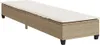 vidaXL Sonnenliege mit Auflagen Beige 55x200x25,5cm Poly Produktbild-Vorschau 4