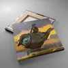 Bild auf Leinwand - Leinwandbild - Fantasie Vogel - 30x30cm Produktbild-Vorschau 2