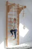 Espalier en bois pour enfants – Espalier Montessori blanc Voir les images du produit 2