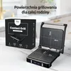 Grill kontaktowy Olvy XXL 2000W - opiekacz do 4 kanapek, Podgląd zdjęcia produktu 8