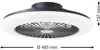 BRILLANTE plafoniera LED con ventola SALERNO | Ø 49cm | 40W Anteprima dell’immagine prodotto 27