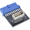 InLine USB 3.0 zu USB 3.1 Frontpanel Key-B Adapter intern, Produktbild-Vorschau 2