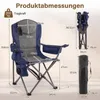 COSTWAY Campingstuhl Faltbar XXL 200kg belastbar, Produktbild-Vorschau 6