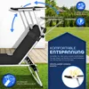tillvex® Chaise longue avec toit et coussin noir - Basic Voir les images du produit 2