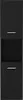 vidaXL Armadietto da bagno nero 30x30x130 cm Materiale a Anteprima dell’immagine prodotto 6