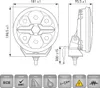 Fari anteriori 24 V LED HELLA adatti a DAF Anteprima dell’immagine prodotto 5