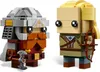 Two LEGO BrickHeadz figures, a dwarf and an elf, are shown against a white background. Produktbild-Vorschau