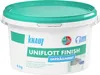 A white plastic bucket with a teal lid containing Knauf Uniflott Finish. Produktbild-Vorschau