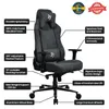 Arozzi Vernazza Soft Fabric™ Gamingstuhl - Dunkelgrau Produktbild-Vorschau 4