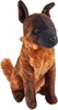 Malinois foncé en peluche avec son - 18 cm Voir les images du produit 1