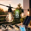 LUMILED Solárne svetelné reťaze do exteriéru 11,5 m, 15x Náhľad obrázku produktu 1