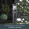 MeLiTec Luce solare da giardino SO31-1 tonda con rilevatore Anteprima dell’immagine prodotto 4
