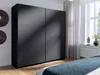 AX LIVING Garderobekast, grijs, 200 cm – Adelna kast zonder Productafbeelding-voorbeeld 1