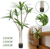 XMTECH Dracaena Fragrans artificiel 180 cm Grande plante Voir les images du produit 1