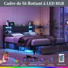 Łóżko 160x200 cm z USB i 2 szufladami, zagłówek Podgląd zdjęcia produktu 4