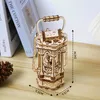3D Holz Puzzle Bausatz – Laterne zum Selbstbauen, Kreatives Produktbild-Vorschau 6