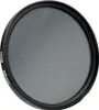 A close-up, top-down view of a camera lens filter with text printed on its rim. Náhled obrázku produktu