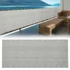 Jopassy HDPE-Balkonsichtschutz 75x600cm WindSchutz Grau Produktbild-Vorschau 1