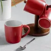 Argon Ta Kaffeetassen in matten Farben – 350 ml – Rot – Produktbild-Vorschau 6