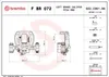 BREMBO Bremssattel Hinten Links passend für MERCEDES-BENZ Produktbild-Vorschau 3