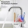 360° Schwenkbar Waschtischarmatur, Kalt Warm bleifrei Produktbild-Vorschau 5