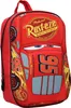 A red backpack with a Lightning McQueen design from the movie Cars. Produktbild-Vorschau