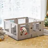 WISFOR Výběh pro štěňata moderní, 8dílný DIY výběh pro Náhled obrázku produktu 3