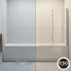 139x119 CM Badewannen Duschabtrennung aus Glas Produktbild-Vorschau 12