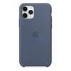 A dark blue iPhone case is shown against a white background. Produktbild-Vorschau