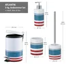 Ensemble de salle de bain 5 pièces Atlantik maritime brosse Voir les images du produit 5
