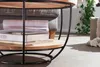 WOHNLING Couchtisch 60x34,5x60 cm Akazie Massivholz / Produktbild-Vorschau 6