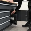 Weber Werkbank mit Schubladen grau schwarz 120 x 60 x 86 cm Produktbild-Vorschau 7