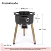 Outdoor Kochset mit Feuerstelle Ø36,5 cm aus Stahl mit Produktbild-Vorschau 3