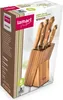 LAMART LT2080 Set 5 nožů v bloku, materiál nerez/dřevo Náhled obrázku produktu 5