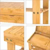 Praktische Schuhschrank aus hellem Holz für 6 Paar Schuhe – Produktbild-Vorschau 6