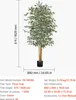 VEVOR Ficus artificiel, 1,8 m, avec pot noir, plante ficus Voir les images du produit 7