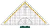 Linex 2632, 45° Dreieck, Acryl, Transparent, Hängetasche, 1 Produktbild-Vorschau 2