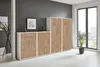 Aktenschrank TABOR 56 in weiß / Gold Harbor Oak, Produktbild-Vorschau 2