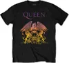 Queen Gradient Crest Black XL T-Shirt Produktbild-Vorschau 1