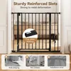 Treppenschutzgitter für Babys Berrin 75-103 cm, Comomy Produktbild-Vorschau 5