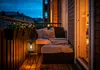 LED Solar Stehlampe Stehleuchte Tischlampe mit warmweißem Produktbild-Vorschau 6
