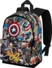 Karactermania Plecak Marvel Captain America Komiks 35cm - Podgląd zdjęcia produktu 4