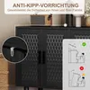 UnboxG Kredens czarny 140x40x80 cm, szafka do Podgląd zdjęcia produktu 7